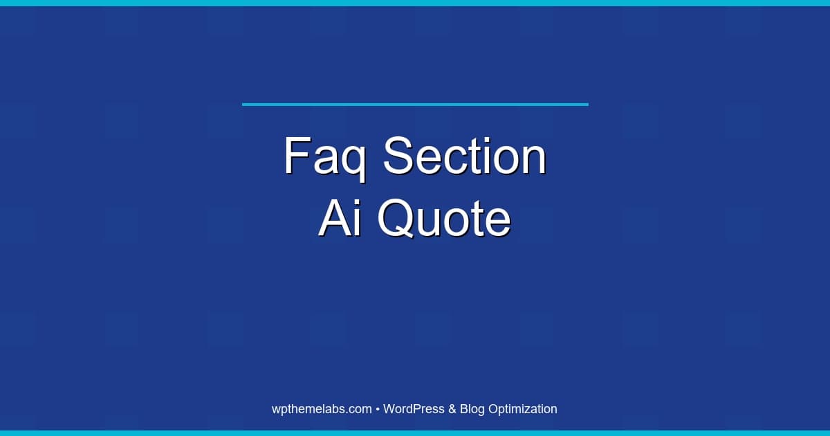 How to Write an FAQ Section That AI Can Quote