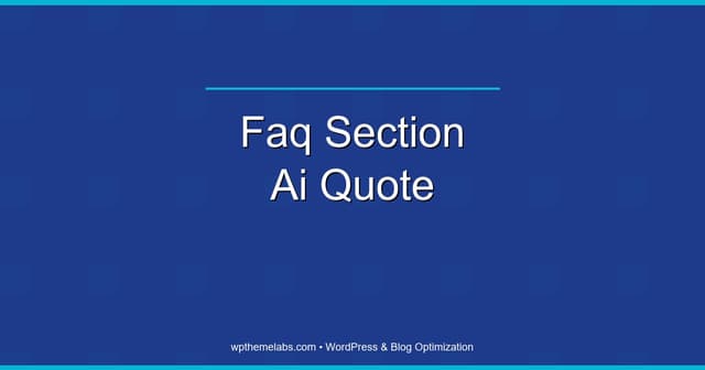 How to Write an FAQ Section That AI Can Quote
