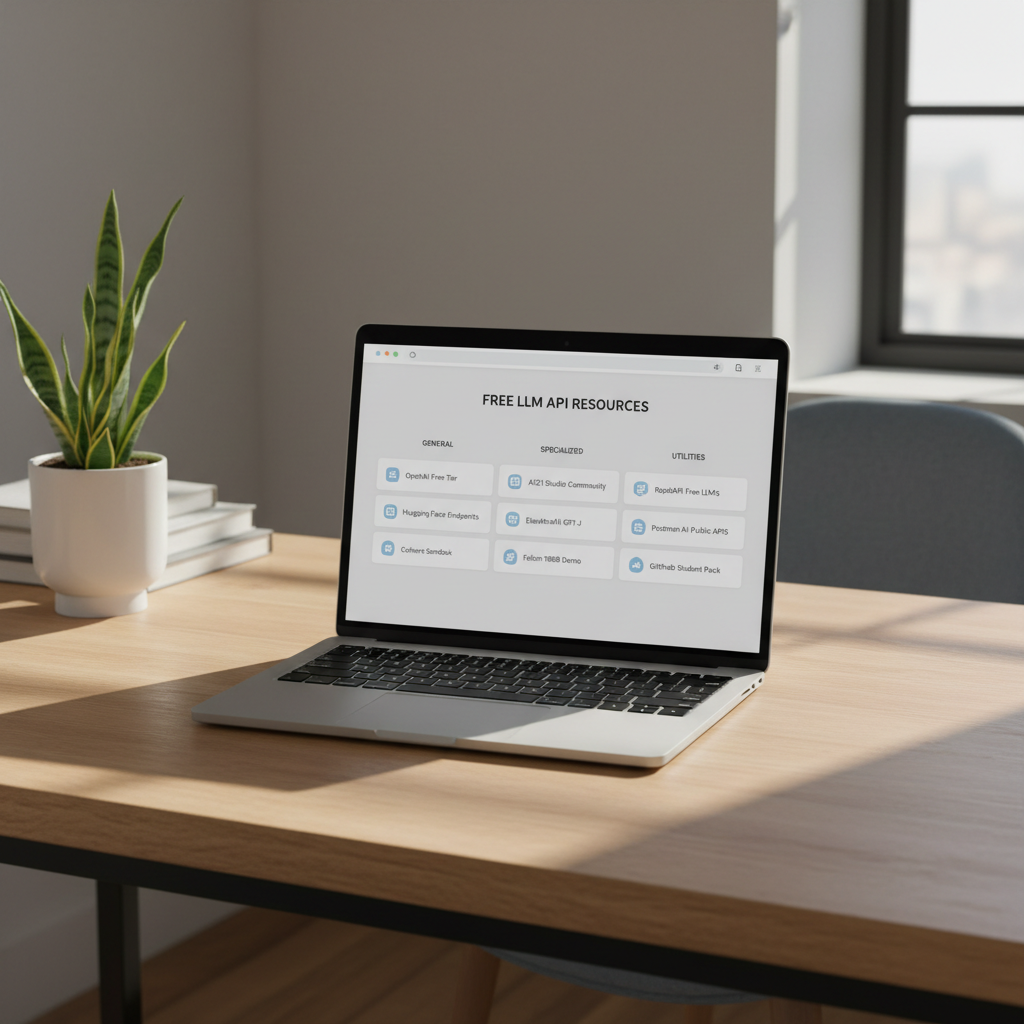 Free LLM API resources overview